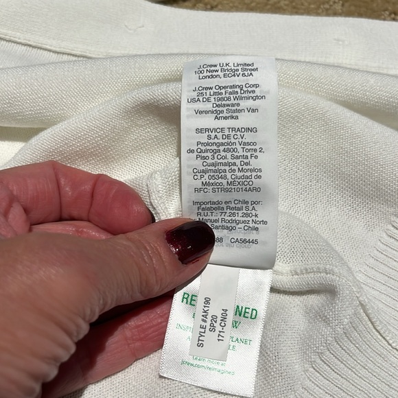 J. Crew White Cardigan - Picture 7 of 8